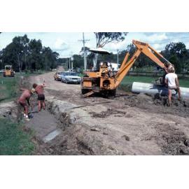 Kerb and Channel Construction along Idonia Street Bridgeman Downs c.1983