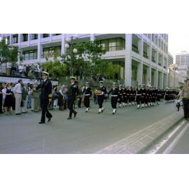  Freedom of the City to Naval Squadron - King George Square. 1979