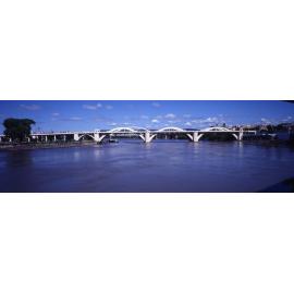 William Jolly Bridge - Panoramic View from North Quay. 1994