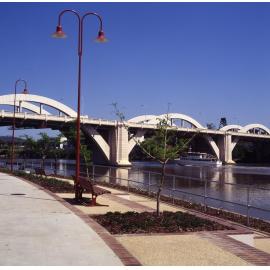 William Jolly Bridge from Kurilpa Park - South Brisbane- 1995