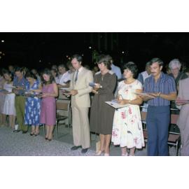 Citizenship Ceremony - King George Square. - 1981