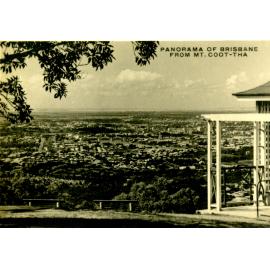 Mount Coot-tha Lookout - View From1936