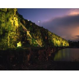 Kangaroo Point Cliffs at night - 1987