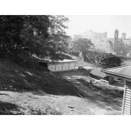 Wickham Terrace Car Park Site prior to Construction - 1959