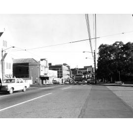 Ann Street looking towards City and Centenary Place - 1969