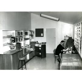 Corinda Library Work Room - 1966