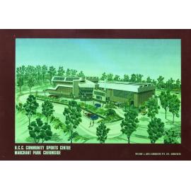 BCC Community Sports Centre - Marchant Park proposed Plan - Chermside - 1976