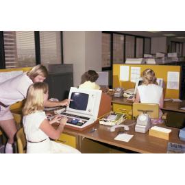 Rates Department Machine Operators at Work - 1978