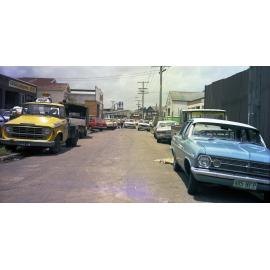 Nariel Street Showing High Traffic Use Albion c1979