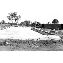 Corinda Swimming Pool construction in Dunlop Park - Corinda - 1961