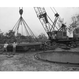 Wacol Sewerage Treatment Plant Pumping Station Construction - 1983