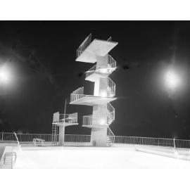 Centenary Swimming Pool at Night - Spring Hill