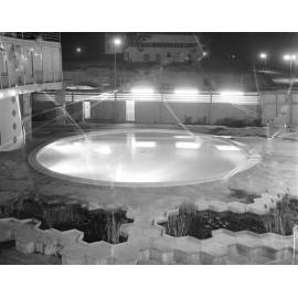 Centenary Swimming Pool at Night - Spring Hill