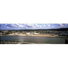 Expo 88 Site being Cleared - South Brisbane - 1989