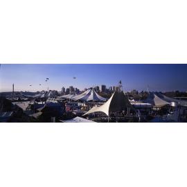 View of Expo 88 from Tribune Street Gate