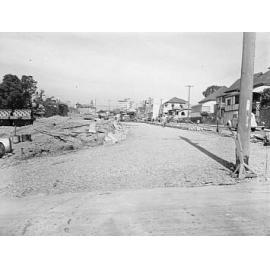 Little Edward Street Widening - Spring Hill - 1958