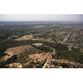 Aerial View of Milne Hill Reserve - Chermside West - 1986