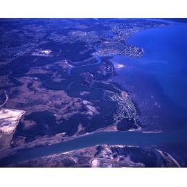 Aerial View of Nudgee Beach - 1986