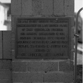 Hale Street Cemetery Reserve - Milton.