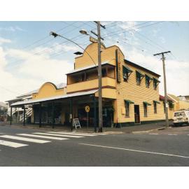 Shop on the corner of James and Arthur Streets - Fortitude Valley 1989