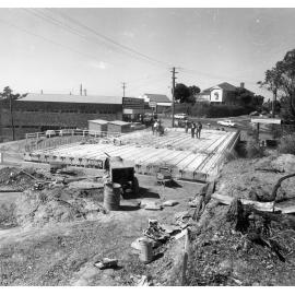Taringa Bypass Under Construction - c1960