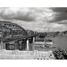 Victoria Bridge with New Bridge Under Construction - 1968