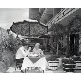 Outdoor Dining - New Farm - 1966
