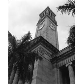 City Hall clock tower - 1960
