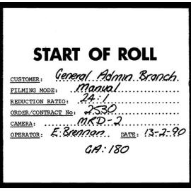 Registration Board Minutes - October/December 1989 - 1579/89-1966/89