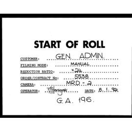 Registration Board Minutes - October/December 1991 - 2071/91-2363/91