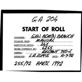 Registration Board Minutes - April/June 1992 - 255/92-435/92