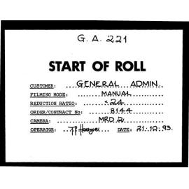 Registration Board Minutes - July/September 1993 - 409/93-652/93