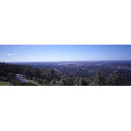View Towards City from Mt Coot-tha Lookout