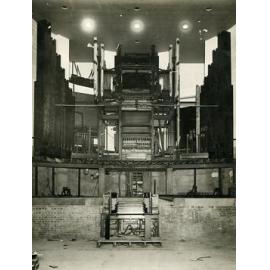 City Hall Organ Being Installed 1929
