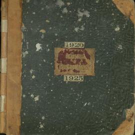 Register of New Buildings 1920-1925