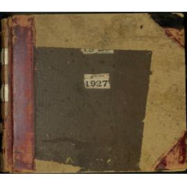 Register of New Buildings 1926-1927