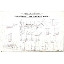 Haslewood Road showing buildings, New Farm - 1917