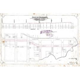Lamington Street permanent levels, New Farm - 1922