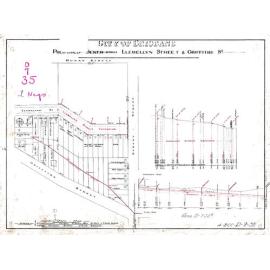 Proposed sewer between Llewellyn Street and Griffith Street, New Farm