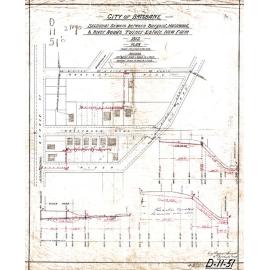 Plan of houses around Hazlewood Street, New Farm - 1915