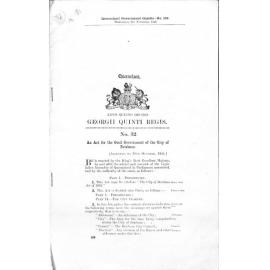 City of Brisbane Act - 1924