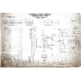 Manly Pool Plans 1923-1956