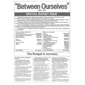 Between Ourselves 1984 Budget Edition
