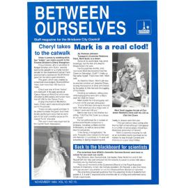 Between Ourselves November 1989