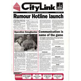 CityLink - Issue 25 - November 1995