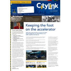 CityLink Special Edition - Budget 2009-10