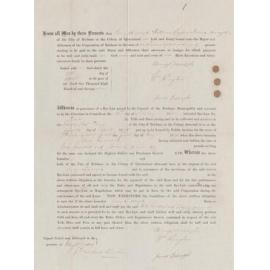 Agreement Lease of Edward St Ferry - 1879