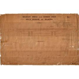 Norman Creek Bridge, 1901:1907, 1947 - 1964