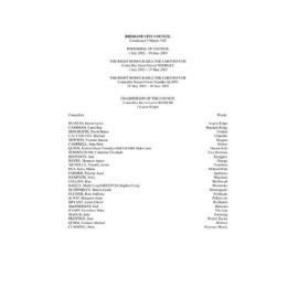 Council Minutes and Proceedings, July 2002- June 2003