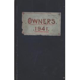 Index Building Register January 1941 - December 1941